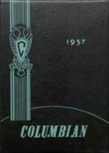 Columbia High School 1957 yearbook cover photo