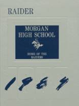 Morgan High School 1989 yearbook cover photo