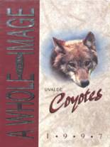 Uvalde High School 1997 yearbook cover photo