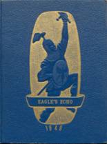 Community High School 1949 yearbook cover photo