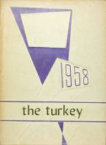 Turkey-Quitaque High School 1958 yearbook cover photo