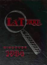 Leesburg High School 1984 yearbook cover photo
