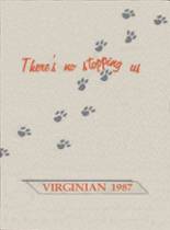 Virginia High School 1987 yearbook cover photo