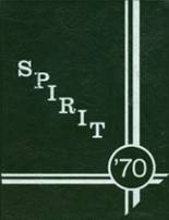 All Saints High School 1970 yearbook cover photo