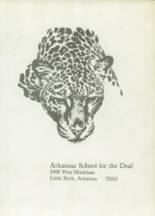 Arkansas School for the Deaf 1978 yearbook cover photo