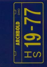 1977 Archbold High School Yearbook from Archbold, Ohio cover image