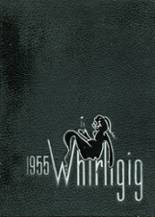 Greensboro High School 1955 yearbook cover photo