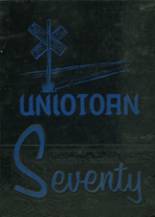 Unioto (Union-Scioto) High School 1970 yearbook cover photo