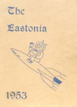 Easton High School 1953 yearbook cover photo