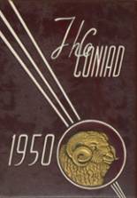 1950 Cony High School Yearbook from Augusta, Maine cover image