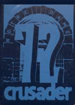 1972 Notre Dame High School Yearbook from Cresco, Iowa cover image