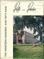 Covington High School 1959 yearbook cover photo