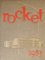 Rockwell High School 1953 yearbook cover photo
