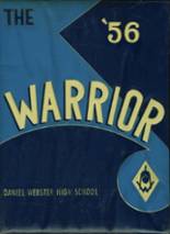 Daniel Webster High School 1956 yearbook cover photo