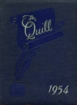 1954 Fairfield High School Yearbook from Fairfield, Iowa cover image