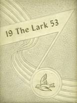 Larksville High School 1953 yearbook cover photo