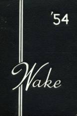 1954 Annapolis High School Yearbook from Annapolis, Maryland cover image