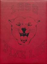 Pine Island High School 1958 yearbook cover photo