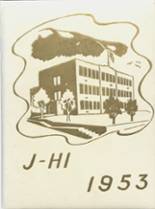 Juneau-Douglas High School 1953 yearbook cover photo