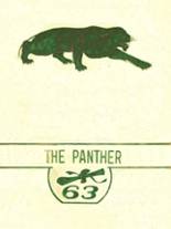 Greenbrier High School 1963 yearbook cover photo