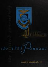 McCallie High School 1955 yearbook cover photo