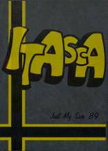 Itasca High School 1989 yearbook cover photo