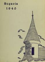 Antioch Community High School 1940 yearbook cover photo