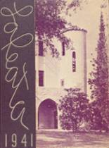 St. Mary's Hall High School 1941 yearbook cover photo
