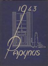 Pendleton High School 1943 yearbook cover photo