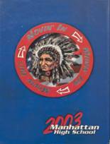 Manhattan High School 2003 yearbook cover photo