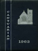 Canterbury High School 1963 yearbook cover photo