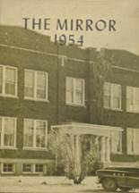 Center High School 1954 yearbook cover photo