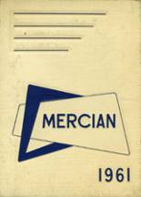 Mercy High School 1961 yearbook cover photo