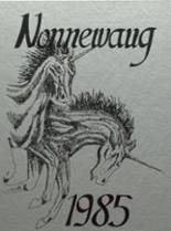 1985 Nonnewaug High School Yearbook from Woodbury, Connecticut cover image