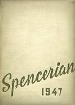 Spencer High School 1947 yearbook cover photo