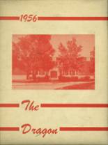 Downs High School 1956 yearbook cover photo