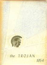 St. Paul High School 1954 yearbook cover photo