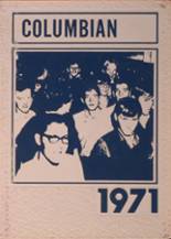 Columbia High School 1971 yearbook cover photo