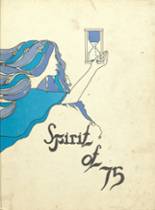 Glastonbury High School 1975 yearbook cover photo