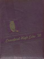 Crawford County Comprehensive High School 1950 yearbook cover photo