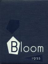Bloom High School 1955 yearbook cover photo