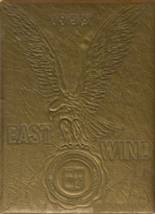 East Mecklenburg High School 1956 yearbook cover photo