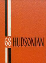 Hudson High School 1968 yearbook cover photo