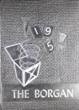 1957 Borger High School Yearbook from Borger, Texas cover image