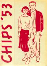 1953 Eisenhower High School  Yearbook from Blue island, Illinois cover image