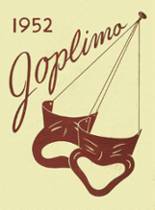 Joplin High School 1952 yearbook cover photo