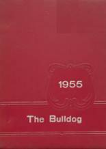 Clayton High School 1955 yearbook cover photo