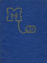 Monroe High School 1949 yearbook cover photo