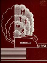 Clear Creek Township High School 1951 yearbook cover photo
