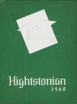 Hightstown High School 1960 yearbook cover photo